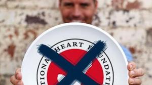 Pete criticises The Heart Foundation